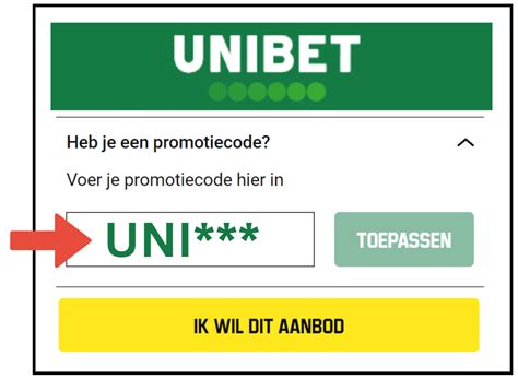 bonus code unibet nederland.
